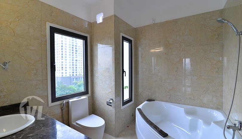 New 4 bedrooms serviced apartment to rent in Tay Ho area Hanoi