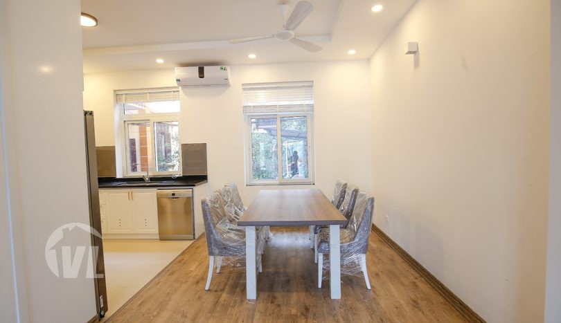 New furnished house for lease in Tay Ho modern and bright