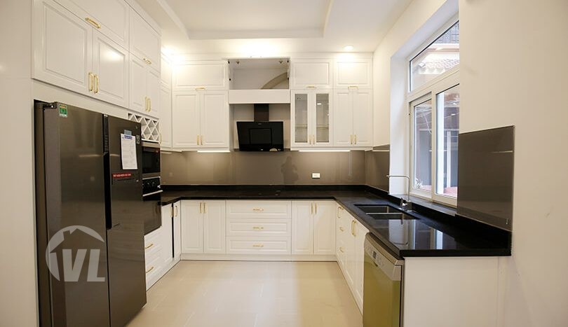 New furnished house for lease in Tay Ho modern and bright