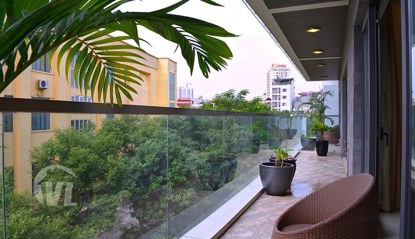 Quality 2 bedroom apartment in Tay Ho with good size balcony