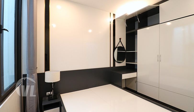 Lakeview Bright 1 Bedroom Serviced Apartment For Rent In Nhat Chieu Street, Tay Ho