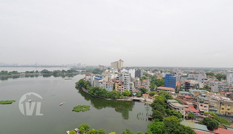 Skyline tower apartment with lake view Hanoi