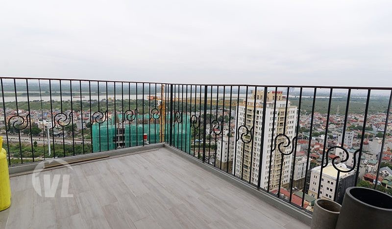 Brand new PentStudio duplex apartment to lease with terrace in Tay Ho
