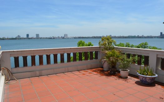 Elegant West Lake view 3 bedroom house on Nguyen Dinh Thi street