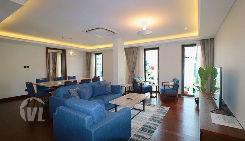 Luxury 2 Bedroom Serviced Apartment For Rent In Truc Bach