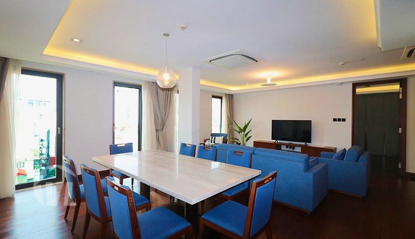 Luxury 2 Bedroom Serviced Apartment For Rent In Truc Bach
