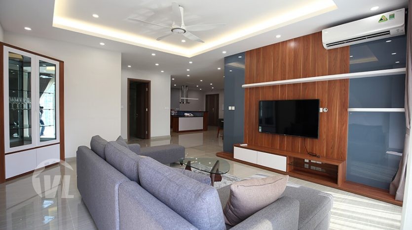 Modern furnished 3 bedroom apartment at L3 tower Ciputra