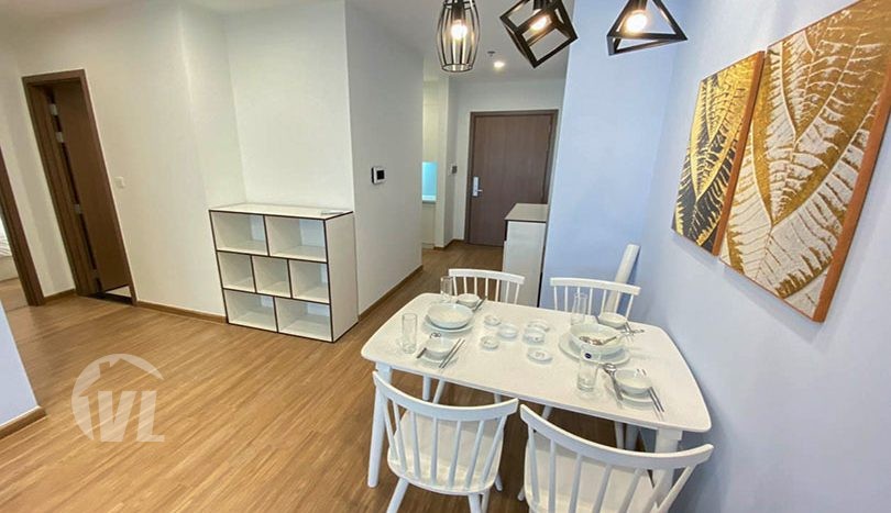 Pleasantly Decorated 2 Bedroom Apartment For Rent In Vinhomes Skylake Pham Hung