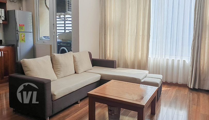 Very Spacious 1 Bedroom Apartment For Rent In Linh Lang Ba Dinh