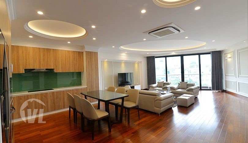 BRAND NEW 170 sq m 2 bedroom apartment to lease in Tay Ho