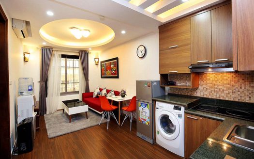 Good serviced 01 bedroom apartment in Ba Dinh for rent (1)