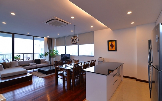 Modern 3 bedroom apartment for rent in Tay Ho with swimming pool