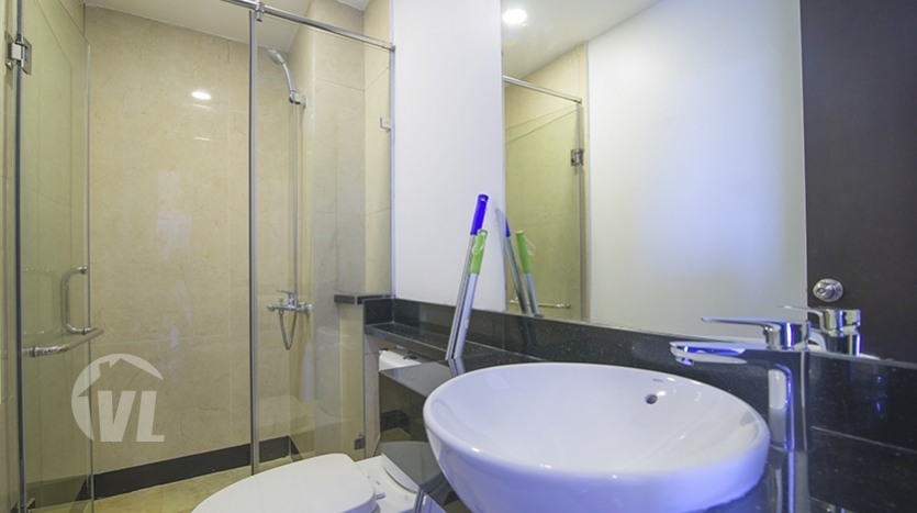 4 beds serviced apartment in Tay Ho with terrace facing the West lake