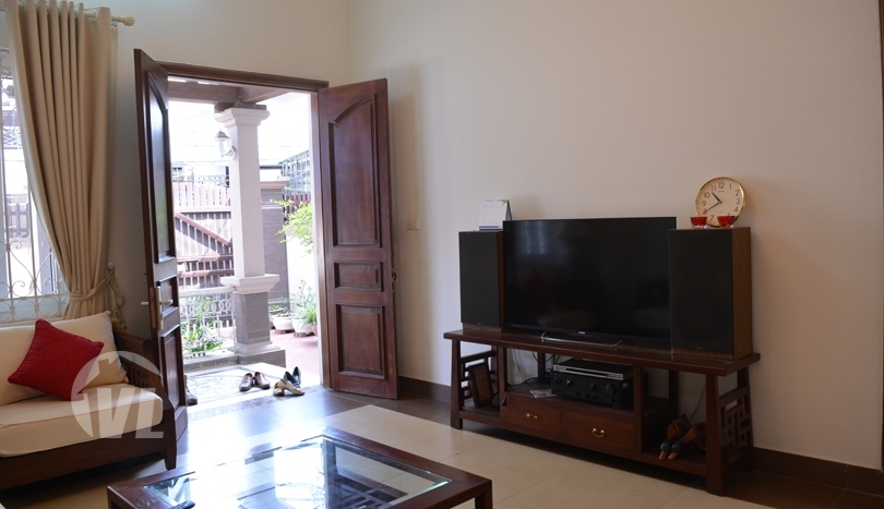 Charming furnished house with yard in Long Bien Ngoc Thuy area