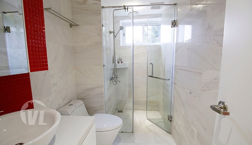 Duplex apartment for rent in Long Bien with swimming pool