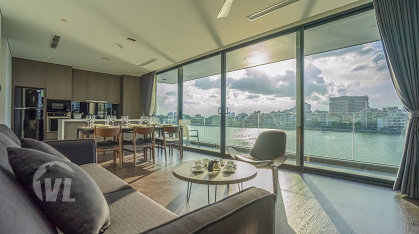 Fabulous lake view 2 bedroom apartment in Tay Ho Hanoi