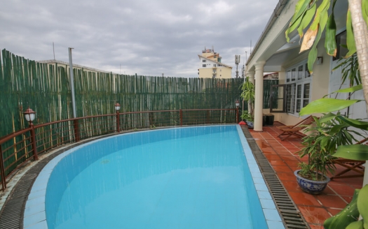 Furnished 5 beds house with swimming-pool in Tay Ho