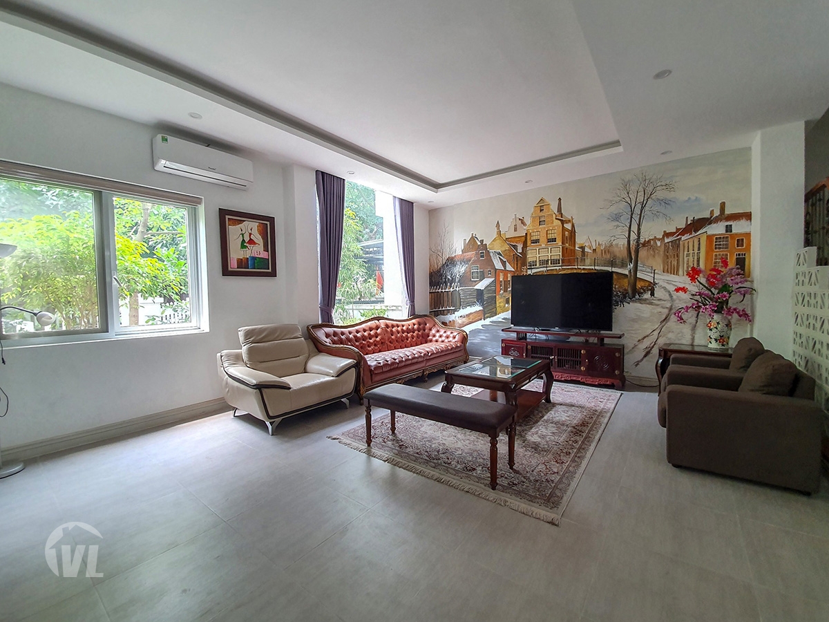333 Furnished house to rent close to the British International School in Hanoi