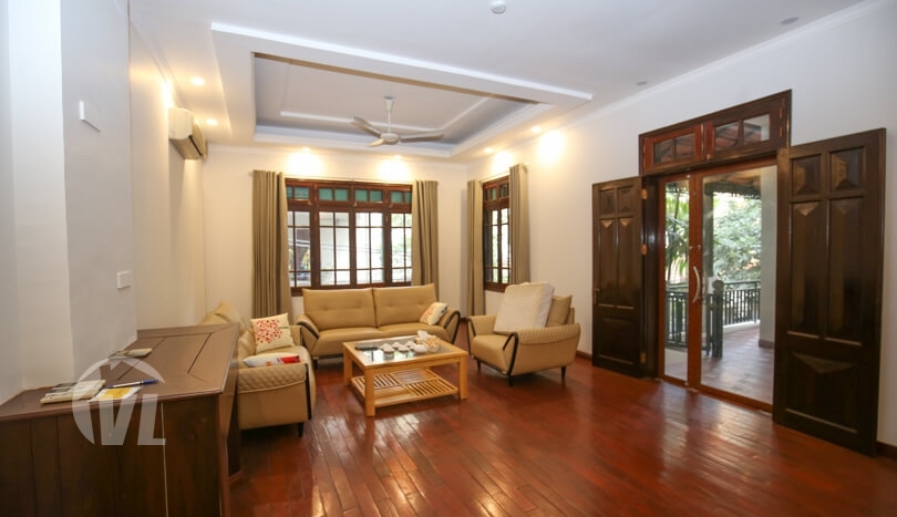 Furnished house with pool to rent in Tay Ho close to the West Lake