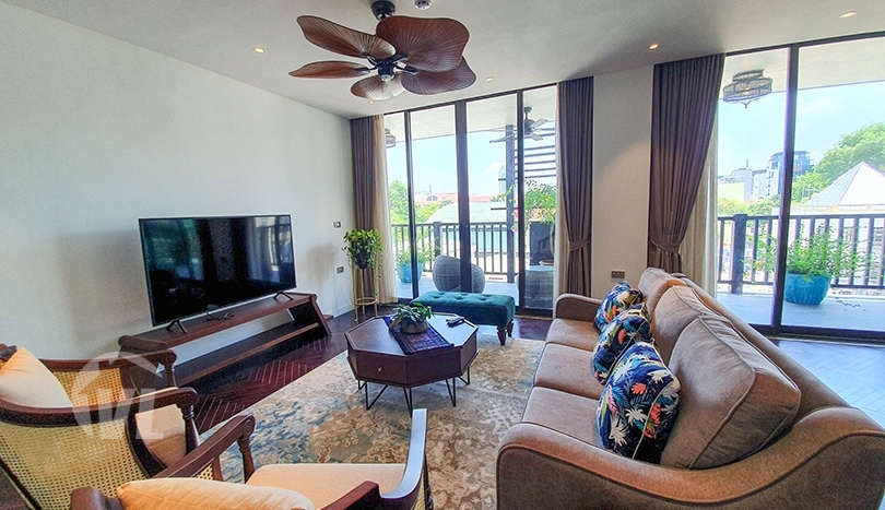 Hanoi brand-new 4 beds serviced apartment to rent in Hoan Kiem