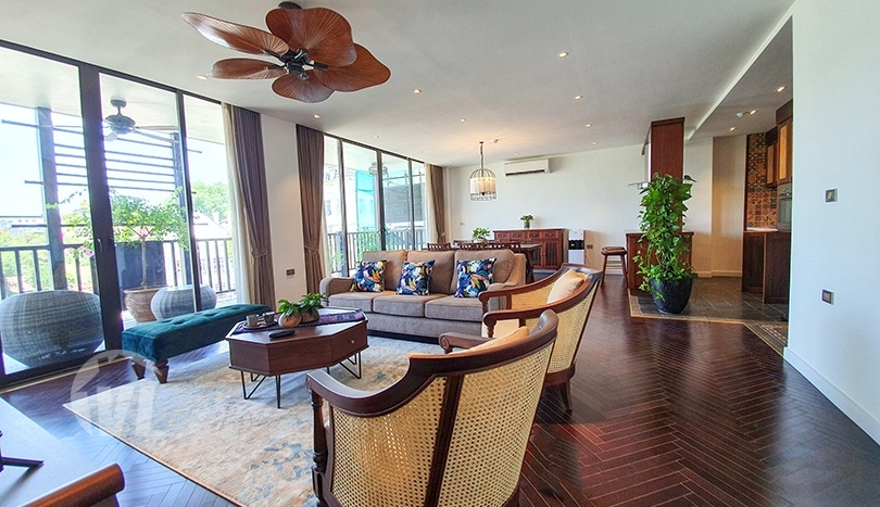 Hanoi brand-new 4 beds serviced apartment to rent in Hoan Kiem