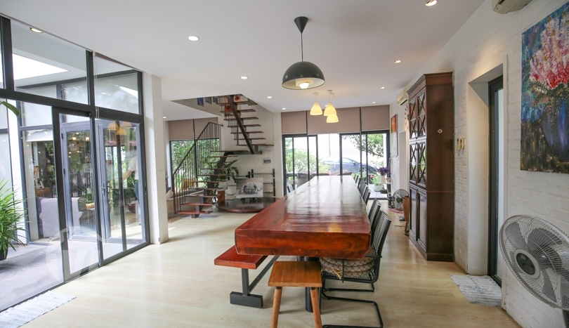 Hanoi modern house to rent next to French International School Long Bien