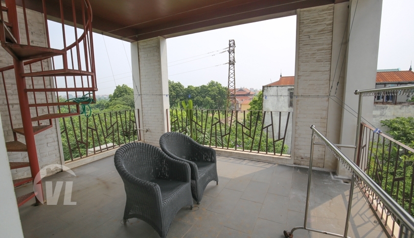 Hanoi modern house to rent next to French International School Long Bien