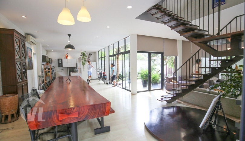 Hanoi modern house to rent next to French International School Long Bien