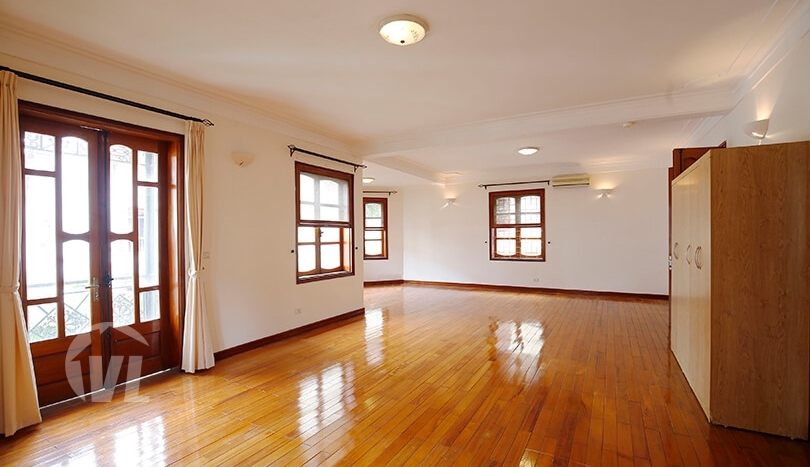 Large detached pool villa for rent on To Ngoc Van lane in Tay Ho