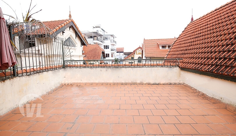 Large detached pool villa for rent on To Ngoc Van lane in Tay Ho