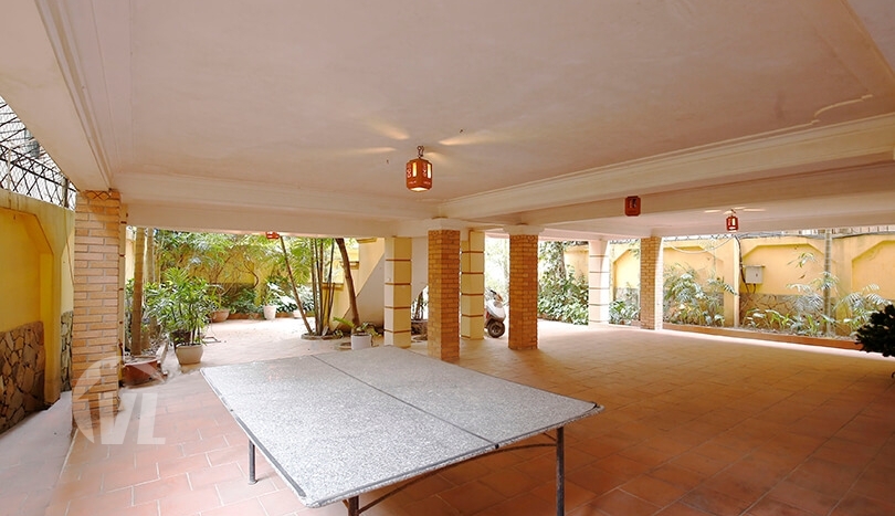 Large detached pool villa for rent on To Ngoc Van lane in Tay Ho