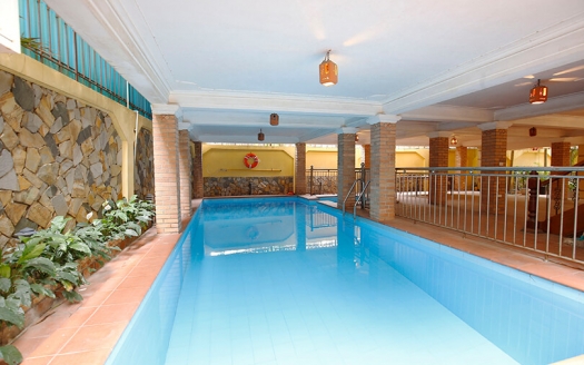 Large detached pool villa for rent on To Ngoc Van lane in Tay Ho