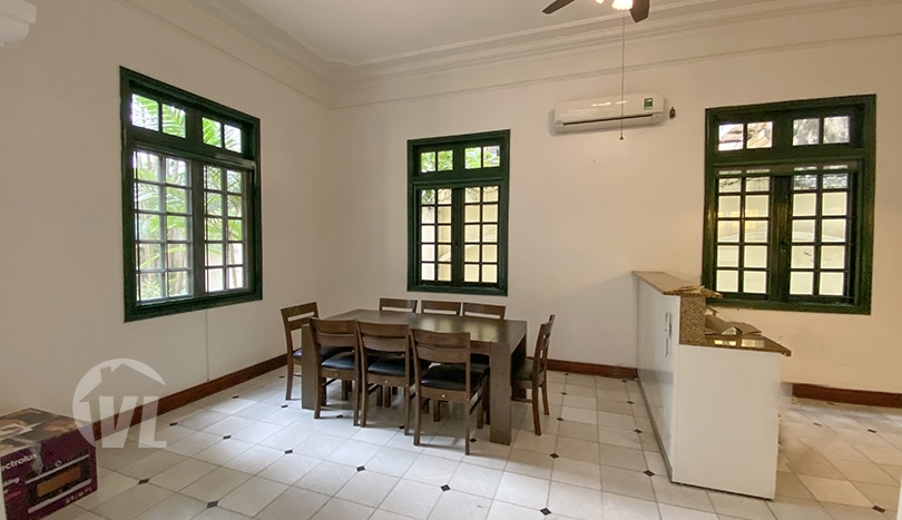 Large renovated furnished villa in Hanoi with garden on To Ngoc Van