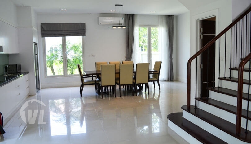 Marvellous Vinhomes Riverside garden house to rent in Hanoi