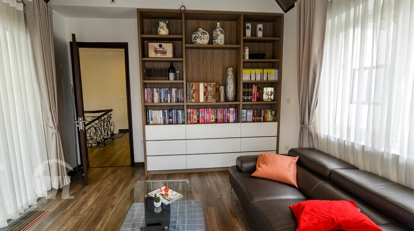 Minimalist and modern furnished rental house in Vinhomes Riverside Hanoi