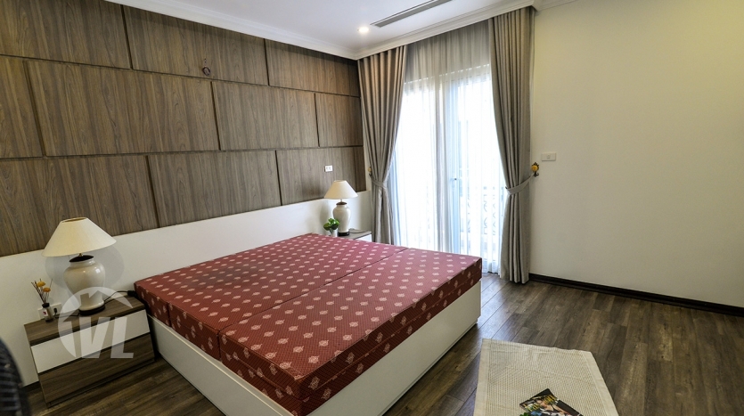 Minimalist and modern furnished rental house in Vinhomes Riverside Hanoi