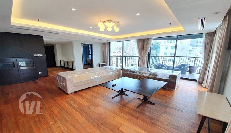 Modern 3 beds serviced apartment in Hoan Kiem area Hanoi city