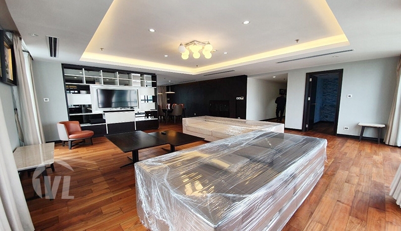 Modern 3 beds serviced apartment in Hoan Kiem area Hanoi city