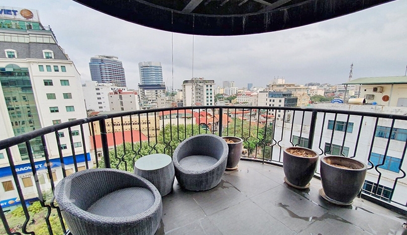 Modern 3 beds serviced apartment in Hoan Kiem area Hanoi city