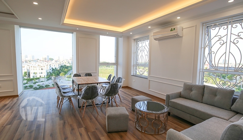New rental 3 bedroom apartment in Long Bien close to LFAY Hanoi