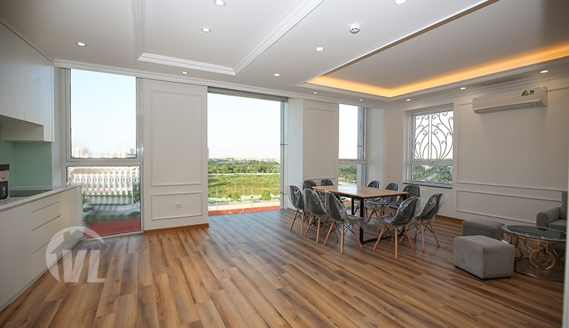 New rental 3 bedroom apartment in Long Bien close to LFAY Hanoi