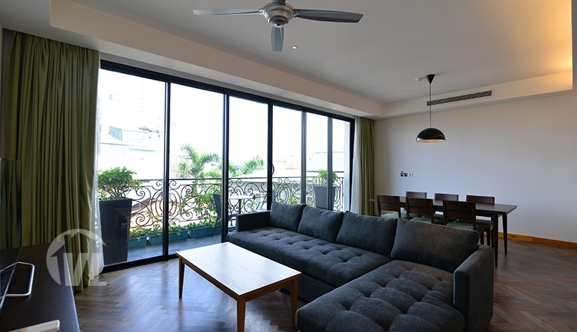 Splendid 3 bedroom apartment in To Ngoc Van, Tay Ho