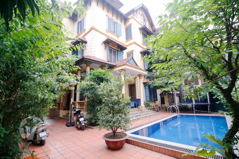 222 Swimming pool house in Tay Ho close to the West Lake of Hanoi