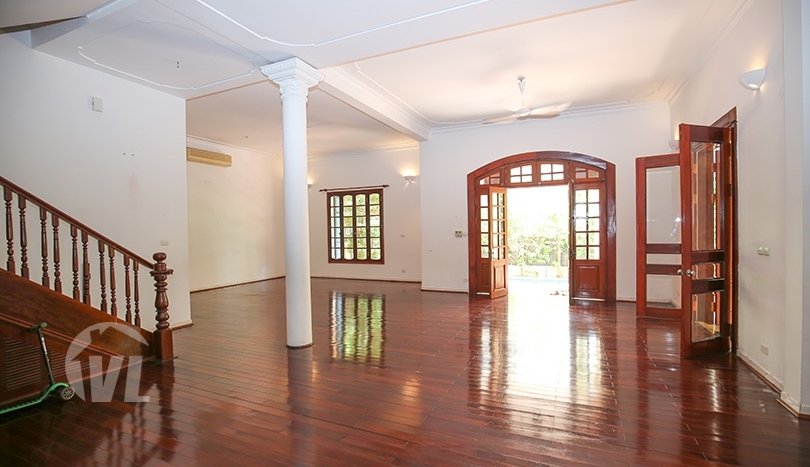 Swimming pool house in Tay Ho close to the West Lake of Hanoi