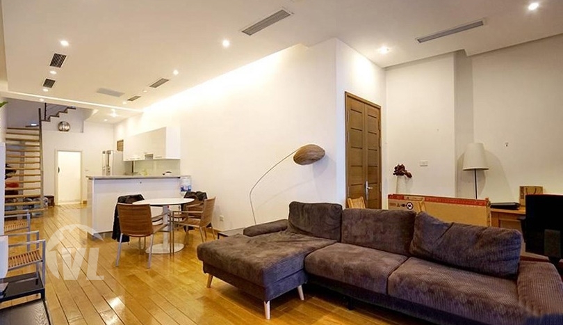 Unique triplex to rent in Hanoi right on Hoan Kiem lake