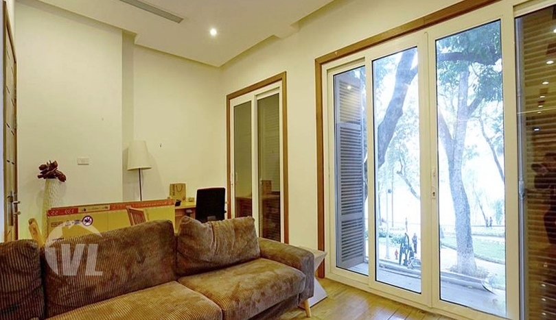 Unique triplex to rent in Hanoi right on Hoan Kiem lake