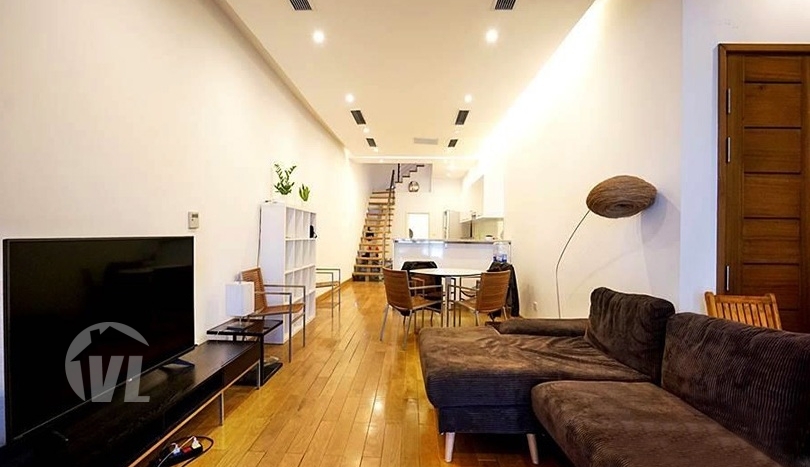 Unique triplex to rent in Hanoi right on Hoan Kiem lake