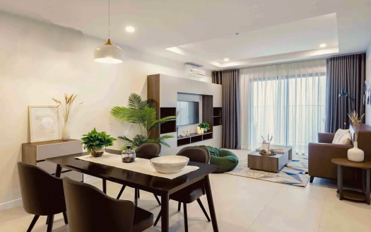 well-decorated 2 bedroom apartment in Kosmo, Tay Ho