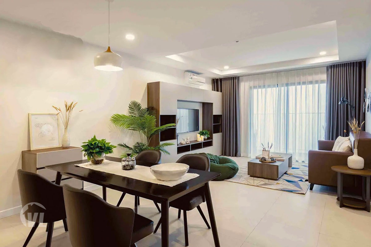 222 well-decorated 2 bedroom apartment in Kosmo, Tay Ho