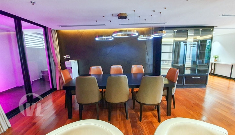 220 sq m 3 beds apartment to rent in Hoan Kiem district Hanoi